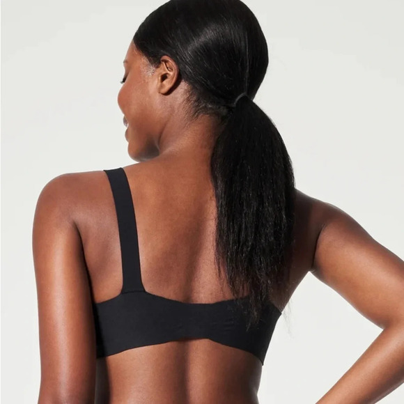 Spanx size 38 D Black Spanxsmooth Bra-llelujah Front Close Bra Underwire - Picture 2 of 8